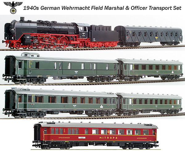 REI Models 409420 - 1940s German Wehrmacht Field Marshal & Officer Transport Set
